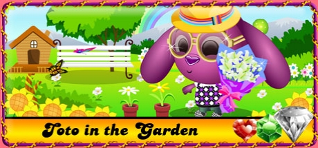 Toto in the Garden