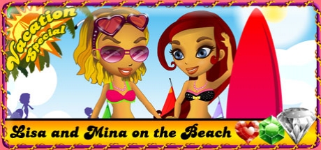 Lisa and Mina on The Beach