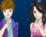 Color Selena and Justin