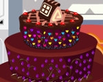 Colored Chocolate Cake