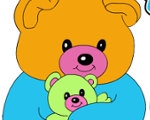 Friendly Bears Coloring