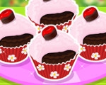 Chocolate Cherry Cupcakes 