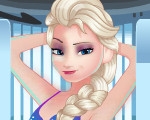 Elsa at the Tanning Salon