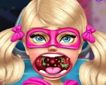 Barbie's Sister Throat Doctor 
