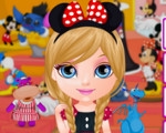 Baby Barbie Goes to Disneyland 