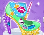 Monster High Shoe Design | Decoration Games Doli Doli